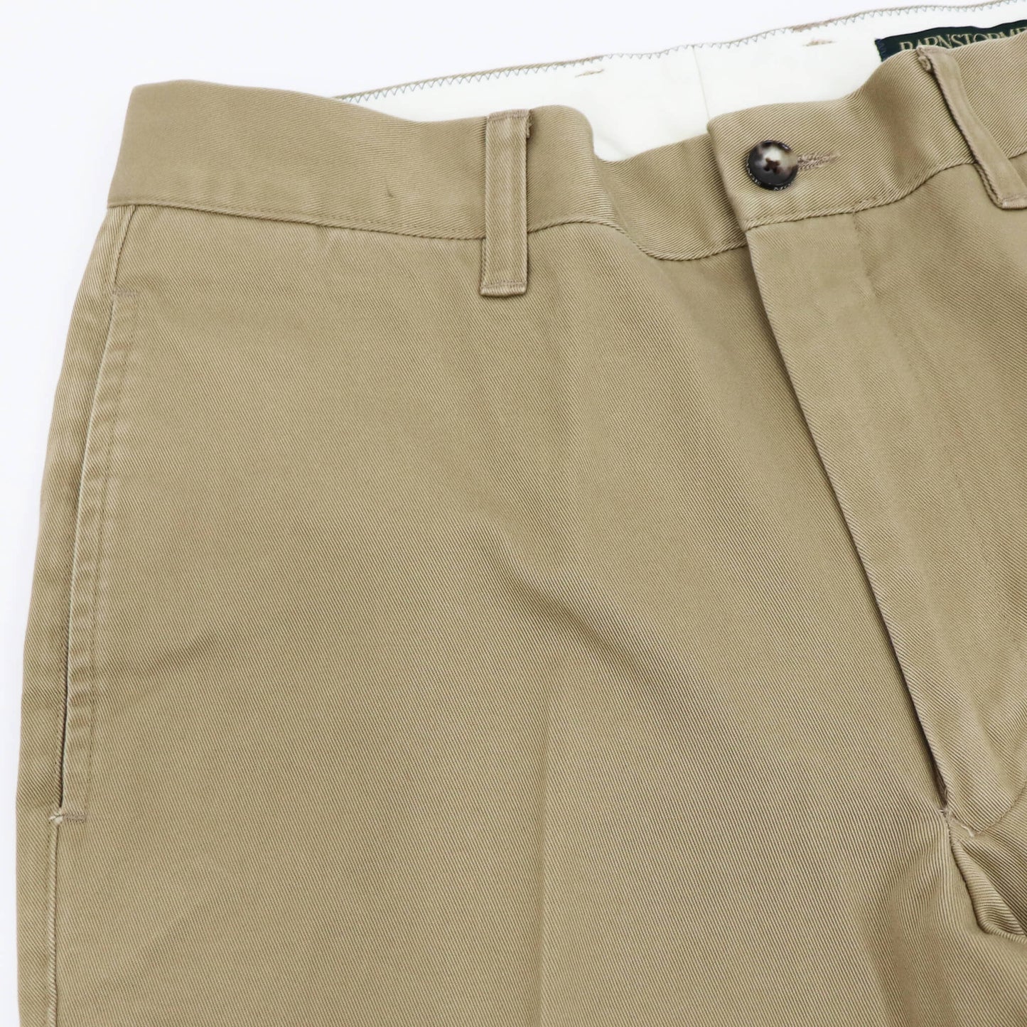 BARNSTORMER（バーンストーマー）NOP DRESS CHINOS ノープリーツ ドレスチノパン 1001P【カーキ】国内正規品