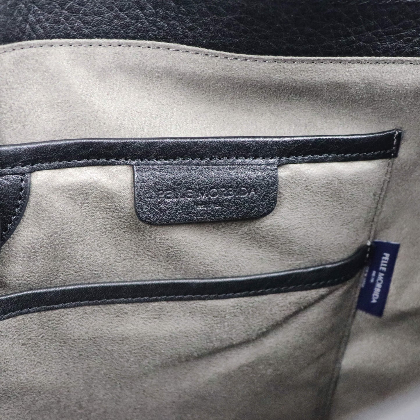 PELLE MORBIDA（ペッレ モルビダ）Maiden Voyage フラップトートバッグ【ブラック】国内正規品
