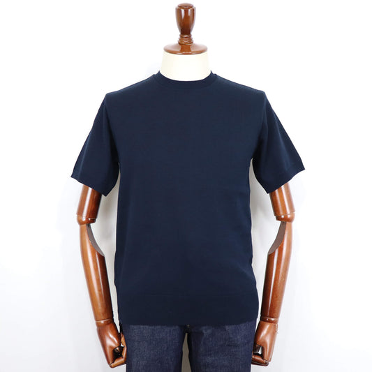 Blu Bre（ブルブレ）ドレスT コットンニット【DARK NAVY】国内正規品