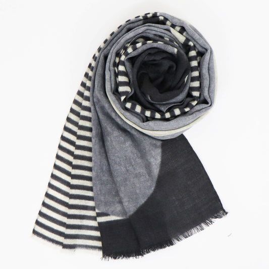 GIERRE MILANO（ジエレ ミラノ）ウールストール【グレー】国内正規品