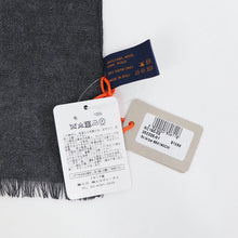 画像をギャラリービューアに読み込む, GIERRE MILANO（ジエレ ミラノ）ウールストール【グレー】国内正規品
