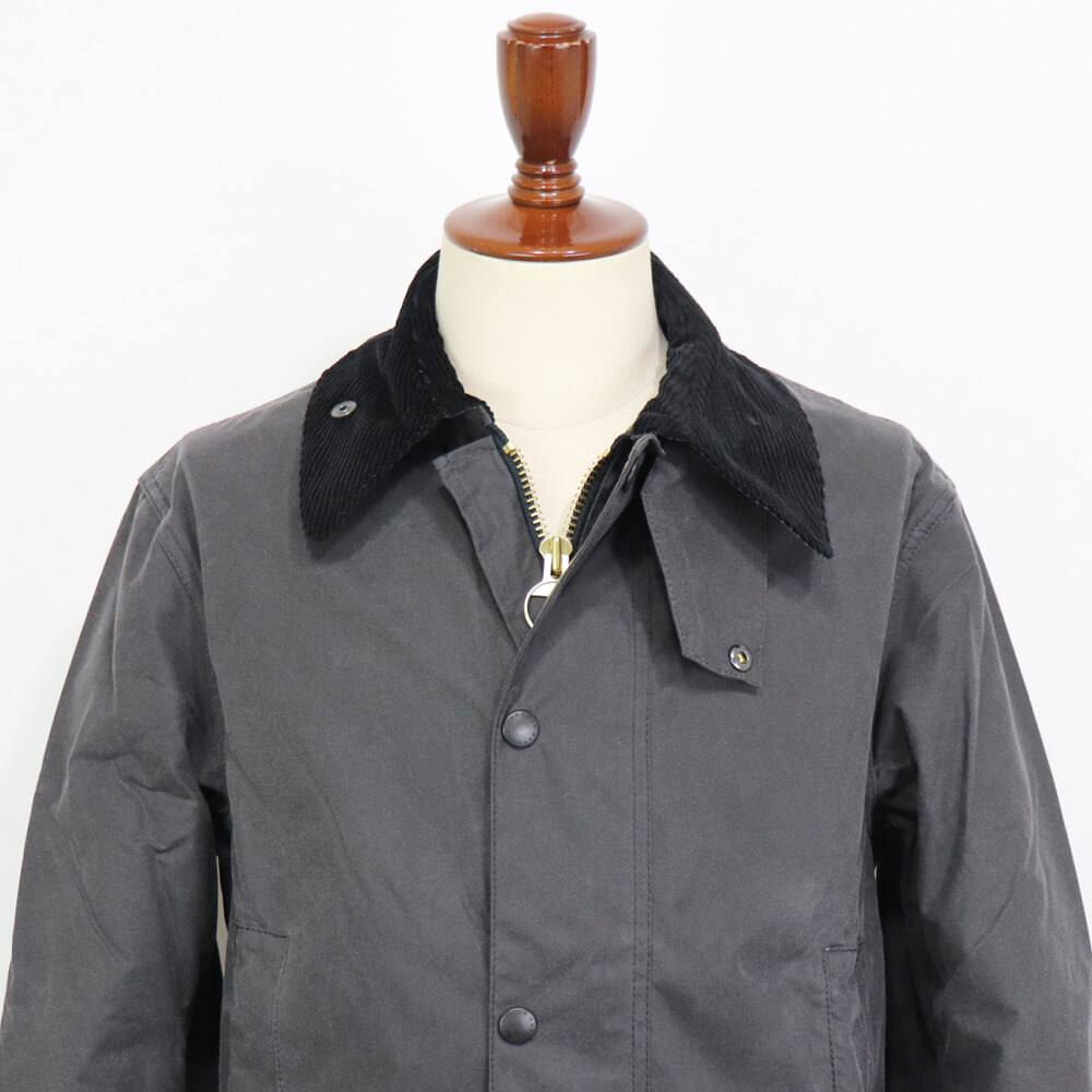 Barbour（バブアー）Border / ボーダー ハーフコート ガーメント付【グレー】国内正規品