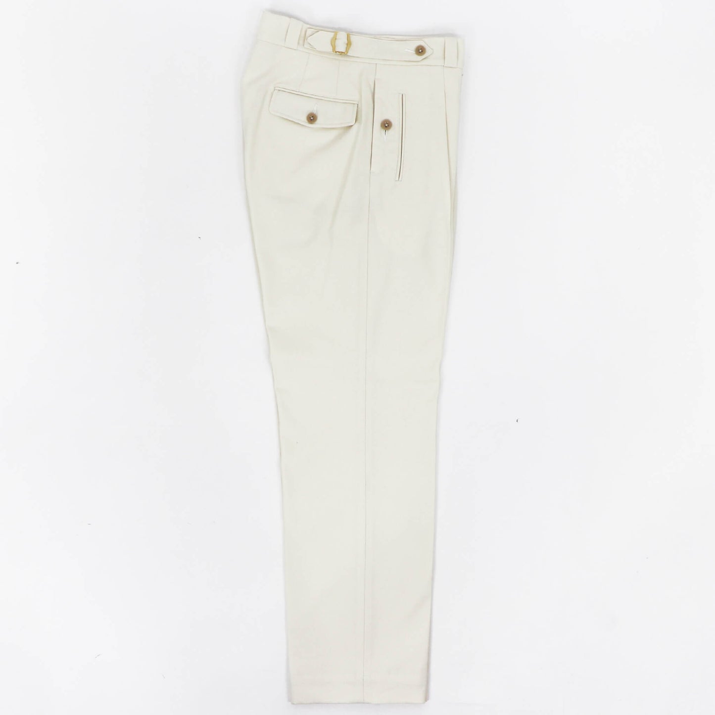 Tangent（タンジェント）CHARLES シャルル TAN04° ハードツイストツイル コットンパンツ【ホワイト】国内正規品