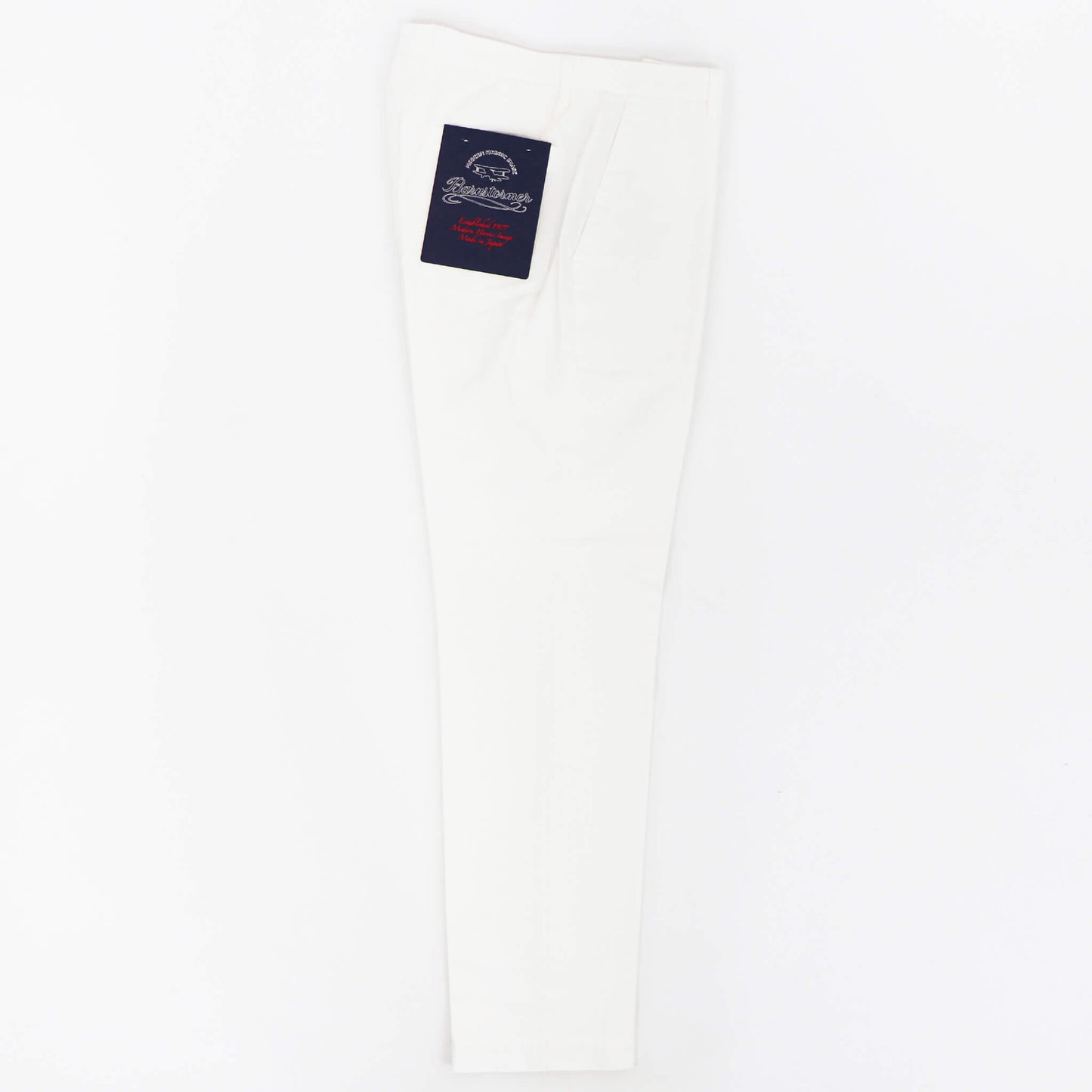 BARNSTORMER（バーンストーマー）DRESS FATIGUE PANTS ドレスファティーグ へリンボーン パンツ 1333-KSP【ホワイト】国内正規品