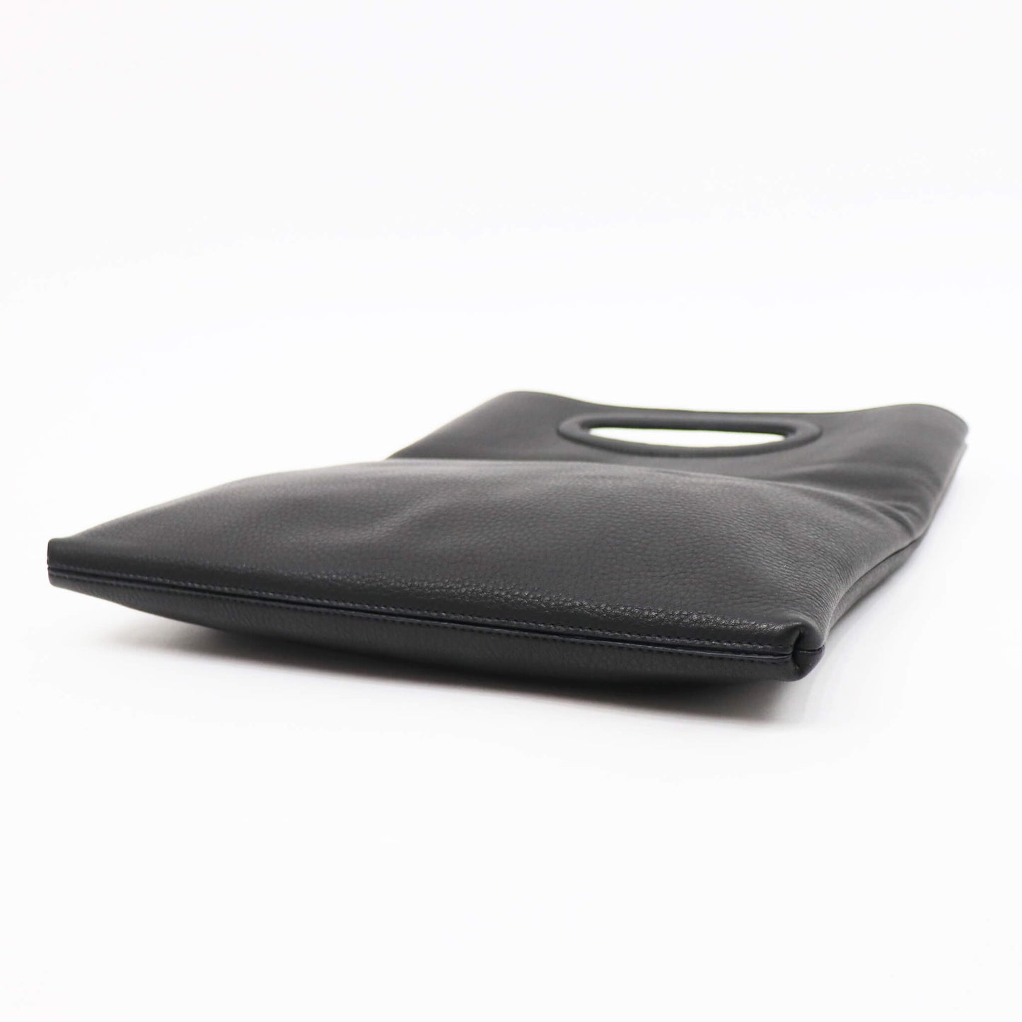 THE SOLE（ザソル）PIEGA クラッチバッグ サドルレザー【ブラック】国内正規品