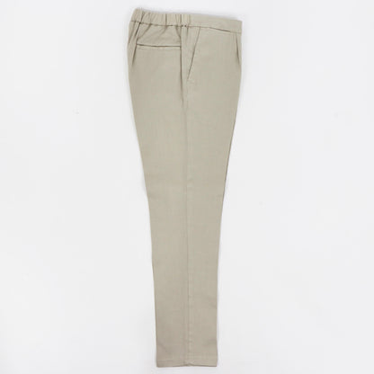 DEVORE（デヴォレ）ドローストリングス ストレッチ パンツ 【ライトベージュ】国内正規品