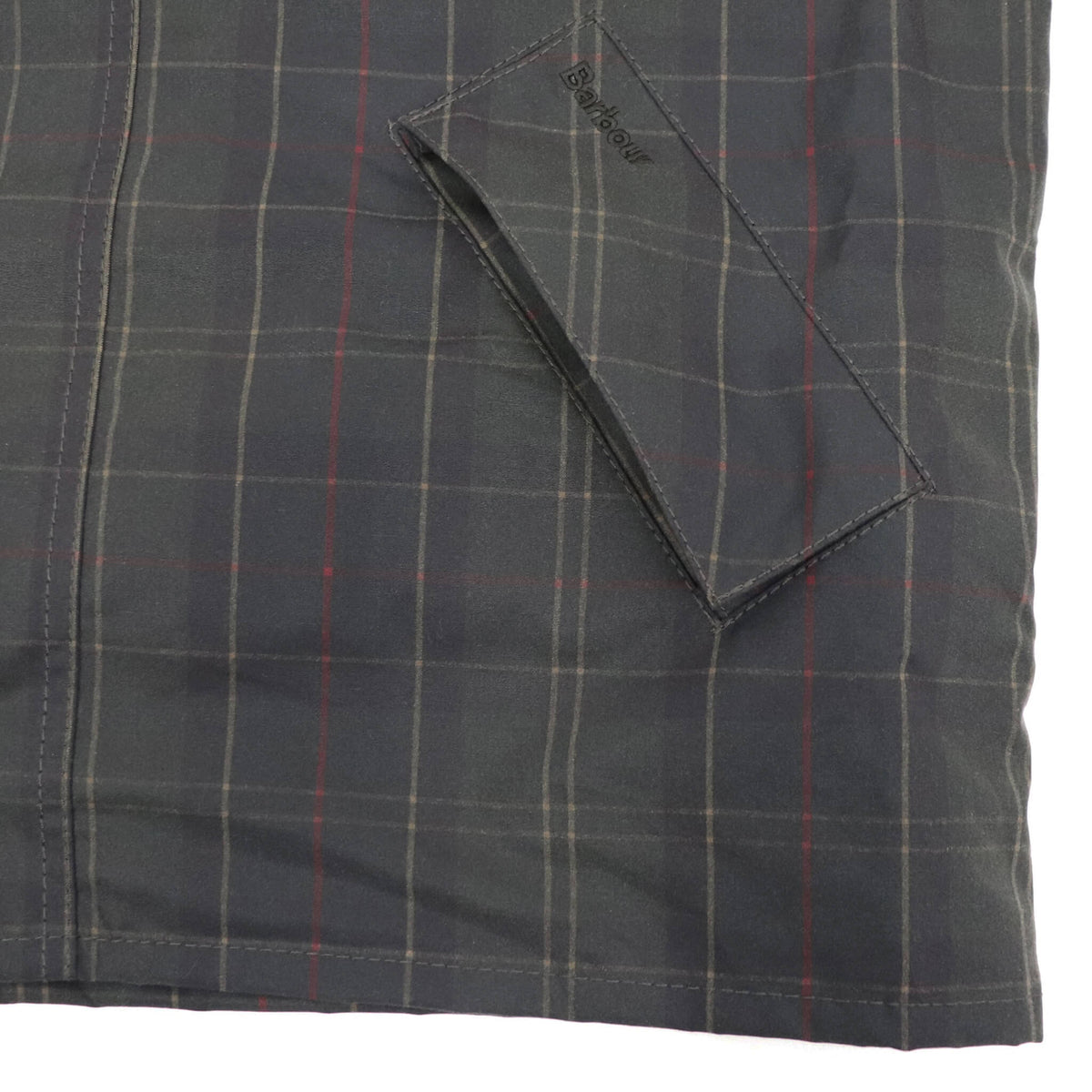 Barbour（バブアー）Tartan Transport Wax Jacket【オリーブ】国内正規品