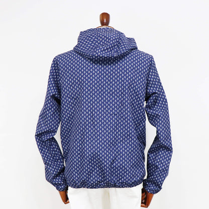 Drumohr（ドルモア）ヨット柄 ナイロンパーカ【ネイビー】国内正規品