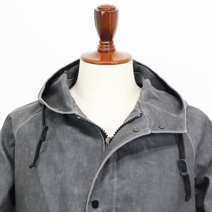 RR（アールアール）フーデットコート【チャコール】国内正規品