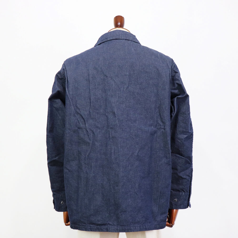 Barbour（バブアー）"Heritage + / ヘリテージ プラス" ジャングル ファティーグ ジャケットデニム ミリタリー【ネイビー】国内正規品