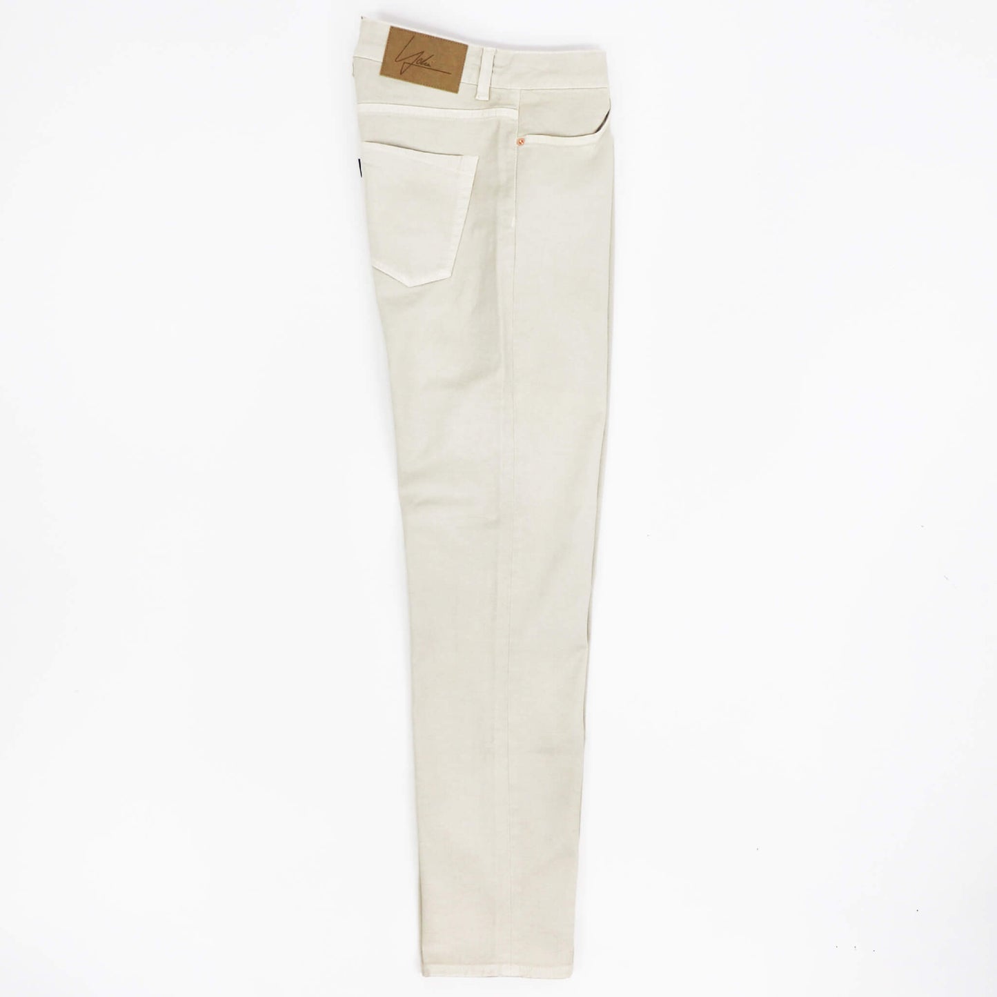 YCHAI（イカイ）EDMUNDO / エドモンド 製品染め ストレッチ コットンパンツ【サンドベージュ】国内正規品
