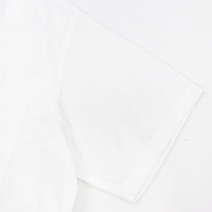 orSlow（オアスロウ）SHORT SLEEVE WHITE CHAMBRAY WORK SHIRT【ホワイト】国内正規品