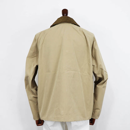 Barbour（バブアー）BORROWDALE / ボロウデイル ピーチスキン ショート ブルゾン【ベージュ】国内正規品
