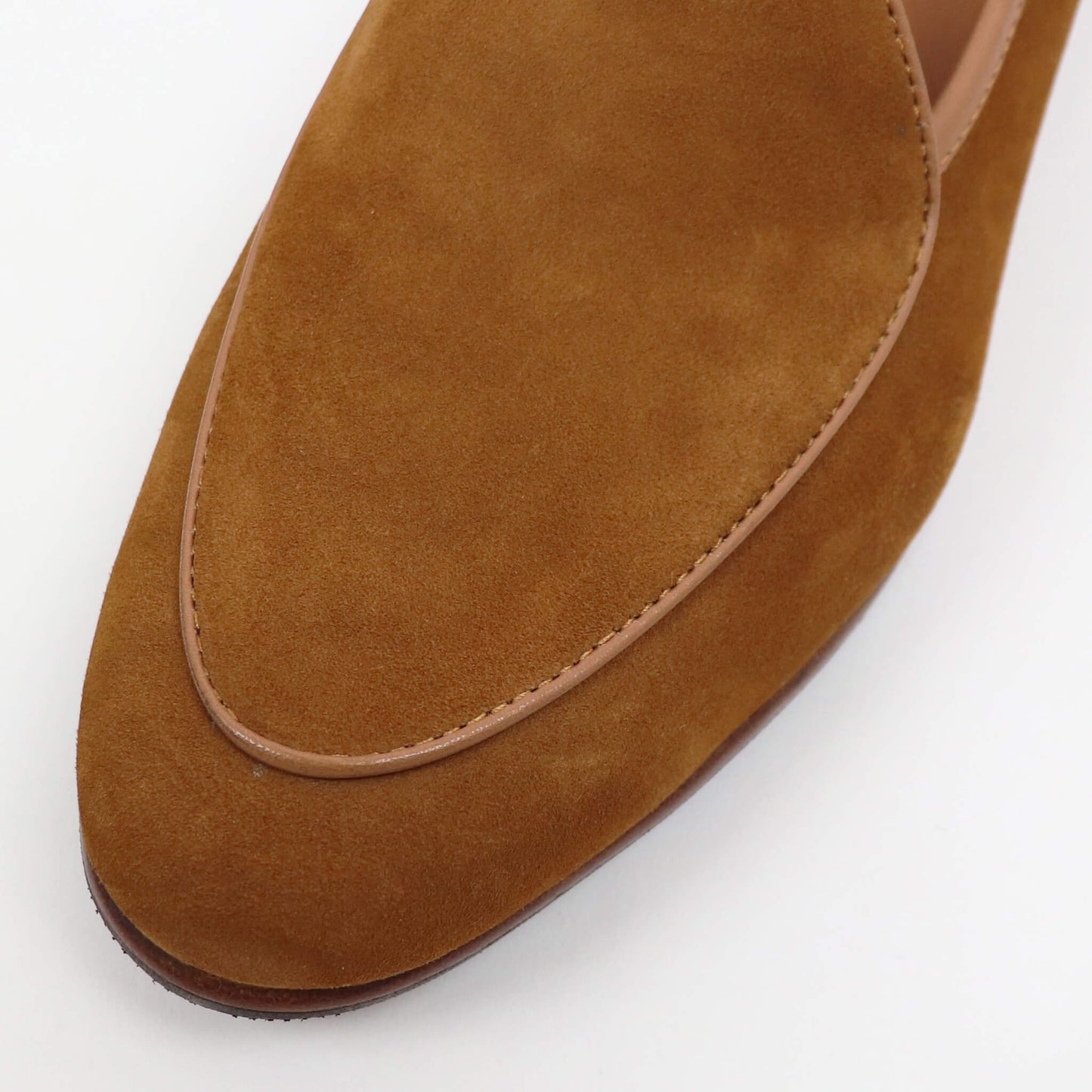 POLPETTA（ポルペッタ）PASSO BS スエードローファー ビブラムソール仕様【ブラウン】国内正規品