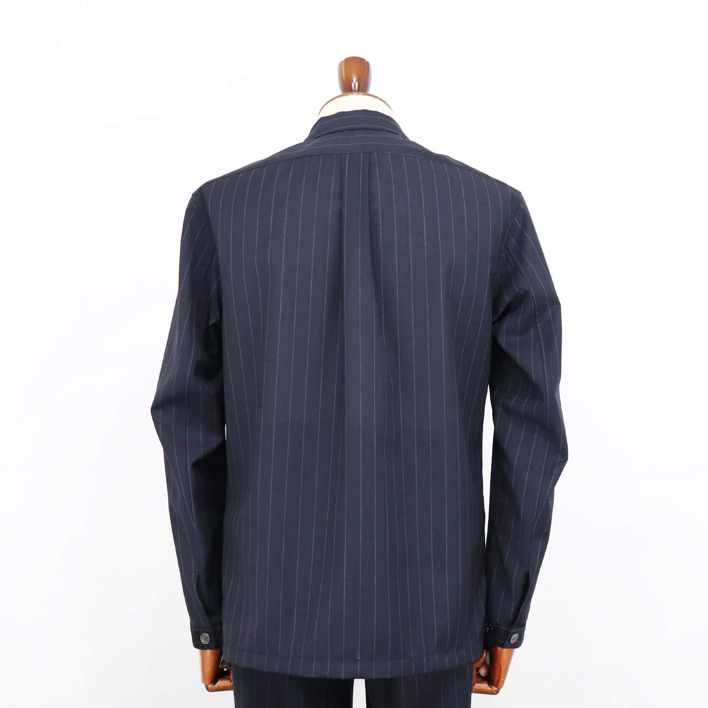 COLONY CLOTHING（コロニークロージング）シャツジャケット シングル【ネイビーストライプ】国内正規品