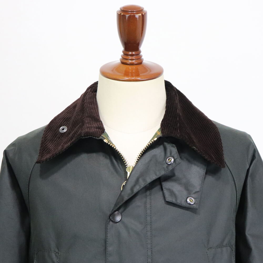 Barbour（バブアー）Bedale / ビデイル OS WAX ガーメント付【グリーン】国内正規品