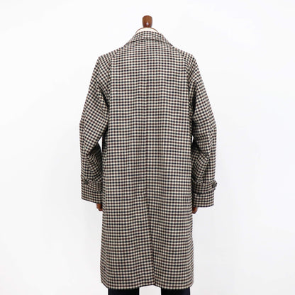 MACKINTOSH（マッキントッシュ）BELFORD / バルカラーコート ガンクラブチェック【ブラウン系】国内正規品
