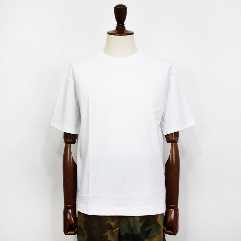 three dots（スリードッツ）2PACK TEE クルーネック ＆ モックネック コットン 2パック Tシャツ【ホワイト】国内正規品