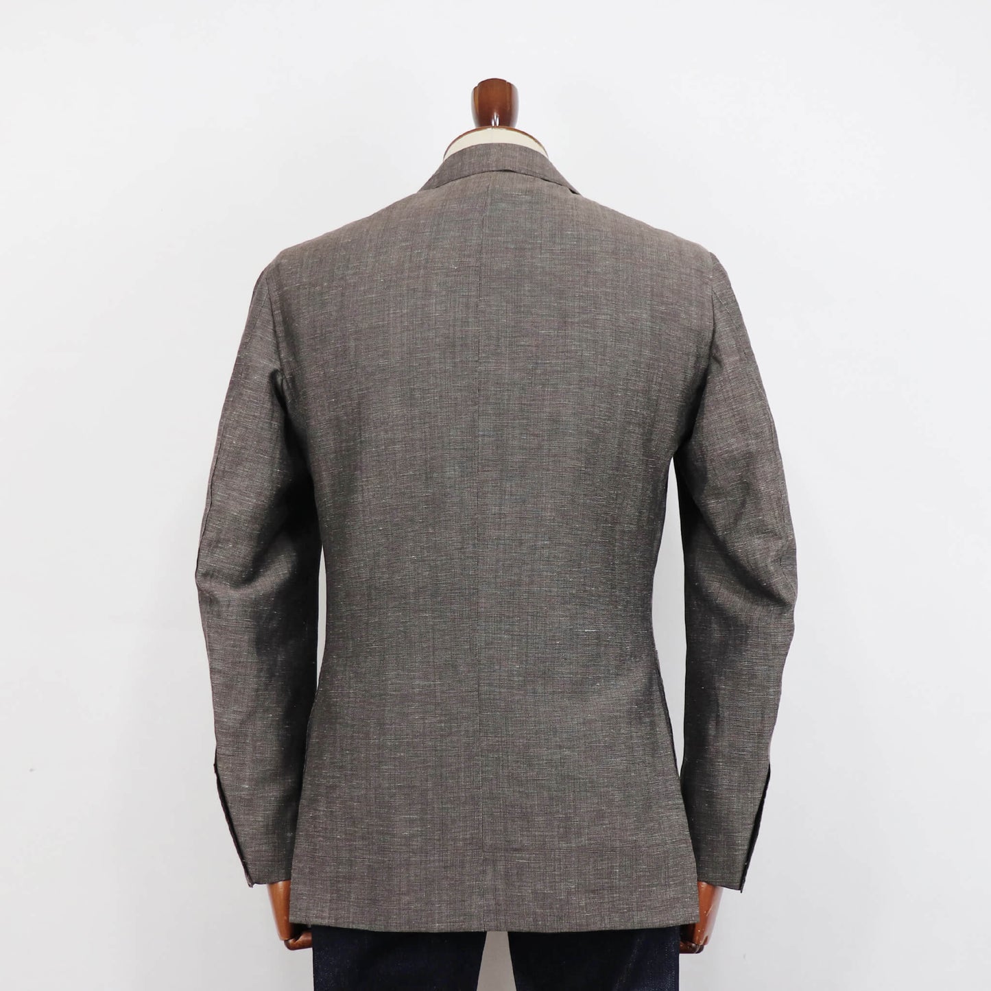 TITO ALLEGRETTO（ティト アレグレット）シングル ジャケット ウールリネン ジャケット【ブラウン】国内正規品