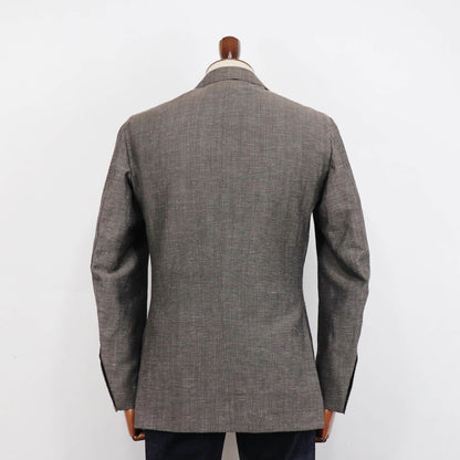 TITO ALLEGRETTO（ティト アレグレット）シングル ジャケット ウールリネン ジャケット【ブラウン】国内正規品
