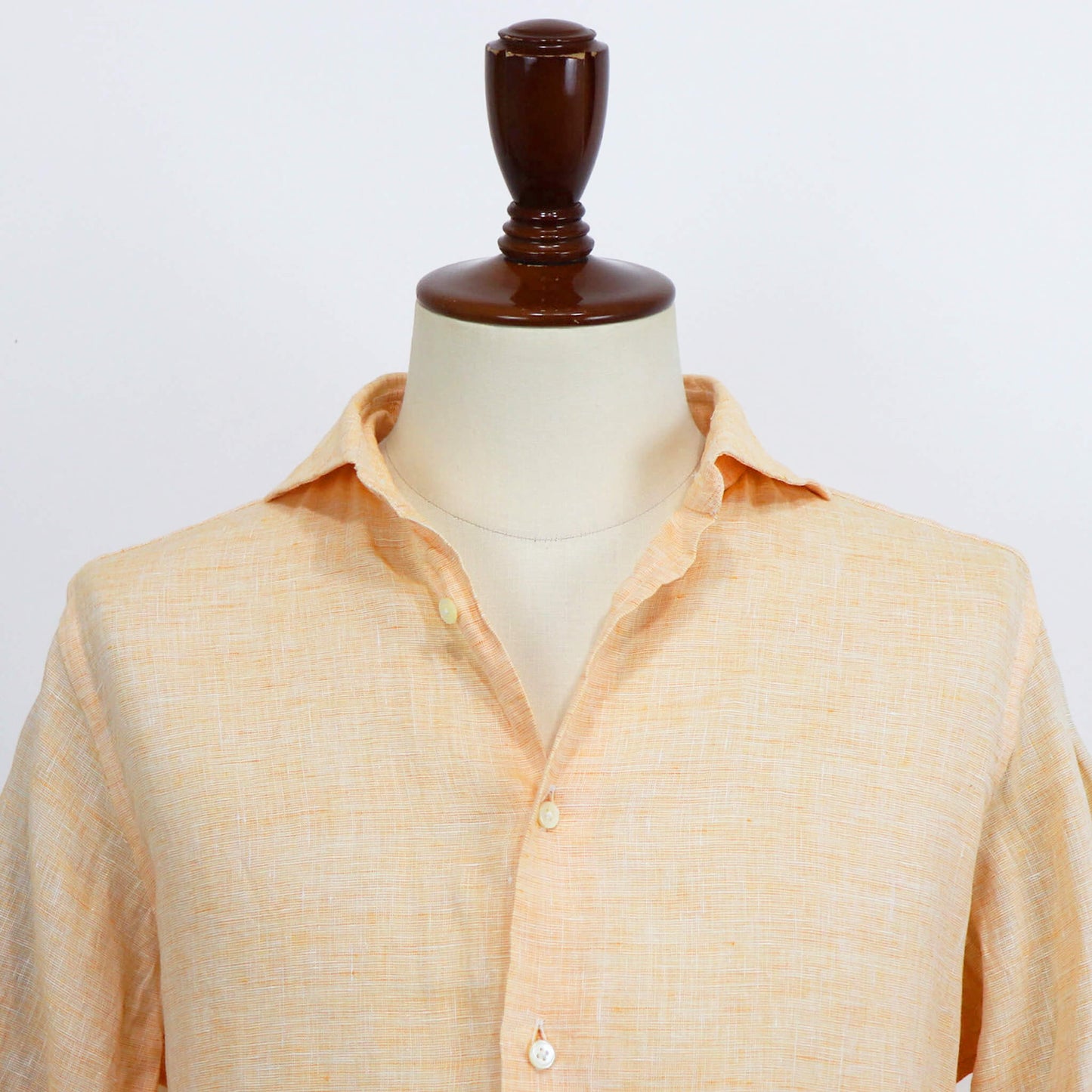 Giotto（ジオット）ANTONELLA Napoli リネンシャツ【オレンジ】国内正規品