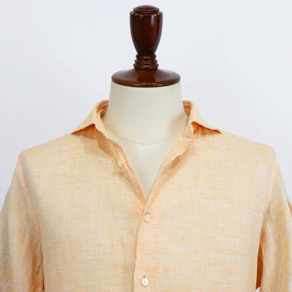 Giotto（ジオット）ANTONELLA Napoli リネンシャツ【オレンジ】国内正規品