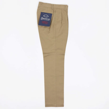 BARNSTORMER（バーンストーマー）2P DRESS CHINOS ツープリーツ ドレスチノパン 1002P【カーキ】国内正規品