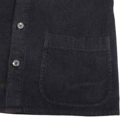 East Harbour Surplus（イースト ハーバー サープラス）中畝コーデュロイ ワークジャケット カヴァーオール【ブラック】国内正規品