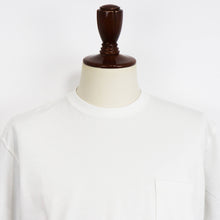 画像をギャラリービューアに読み込む, orSlow（オアスロウ）POCKET T-SHIRT ポケット Tシャツ【ホワイト】国内正規品
