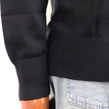 画像をギャラリービューアに読み込む, nomiamo（ノミアモ）定番 モックネック ニット 33ゲージ【ブラック】国内正規品
