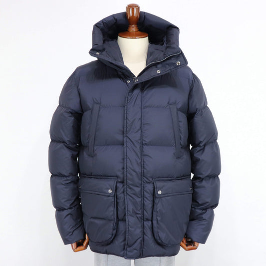 HERNO（ヘルノ）ミリタリーダウンブルゾン POLAR-TECH【ネイビー】国内正規品