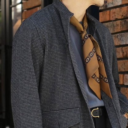 Errico Formicola（エリコ フォルミコラ）スタンドカラージャケット【チャコールグレー】国内正規品