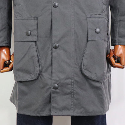 Barbour（バブアー）Border / ボーダー ハーフコート ガーメント付【グレー】国内正規品