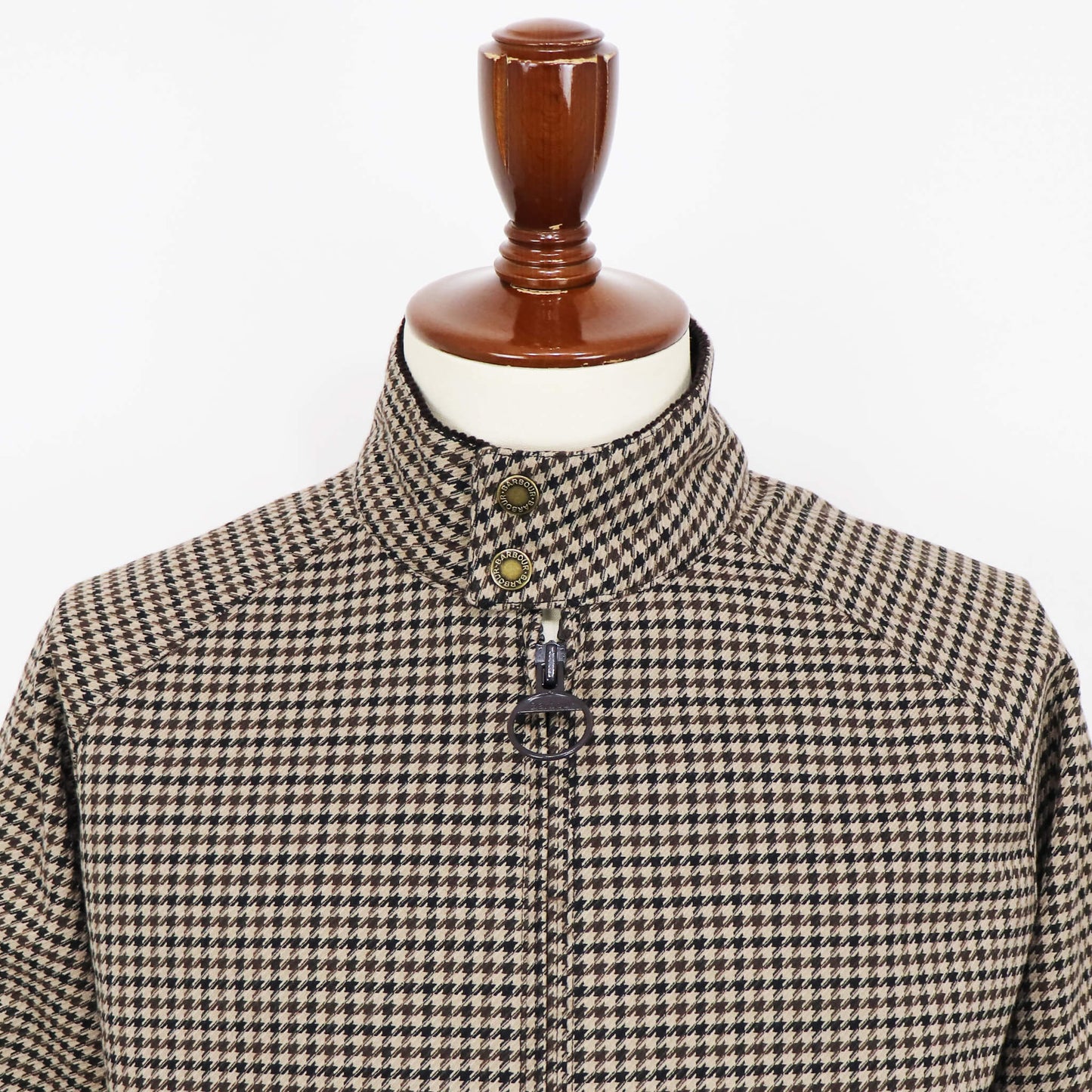 Barbour（バブアー）《Barbour × BARACUTA》Portonシャワープルーフ ブルゾン【ベージュ】国内正規品