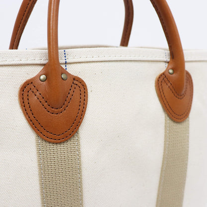 Barkoutsiders（バークアウトサイダーズ）Leather Handle Tote 80's Tall【ベージュ】国内正規品