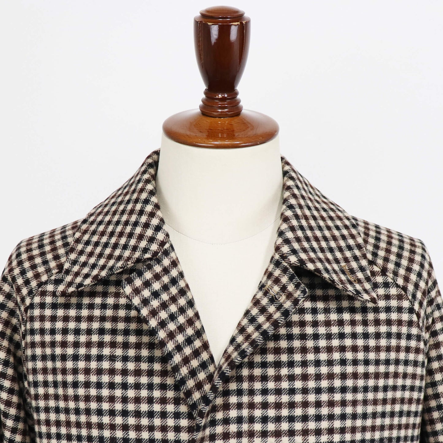 MACKINTOSH（マッキントッシュ）BELFORD / バルカラーコート ガンクラブチェック【ブラウン系】国内正規品