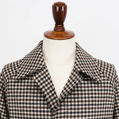 MACKINTOSH（マッキントッシュ）BELFORD / バルカラーコート ガンクラブチェック【ブラウン系】国内正規品