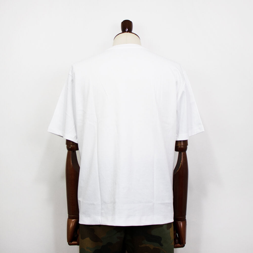 three dots（スリードッツ）2PACK TEE クルーネック ＆ モックネック コットン 2パック Tシャツ【ホワイト】国内正規品