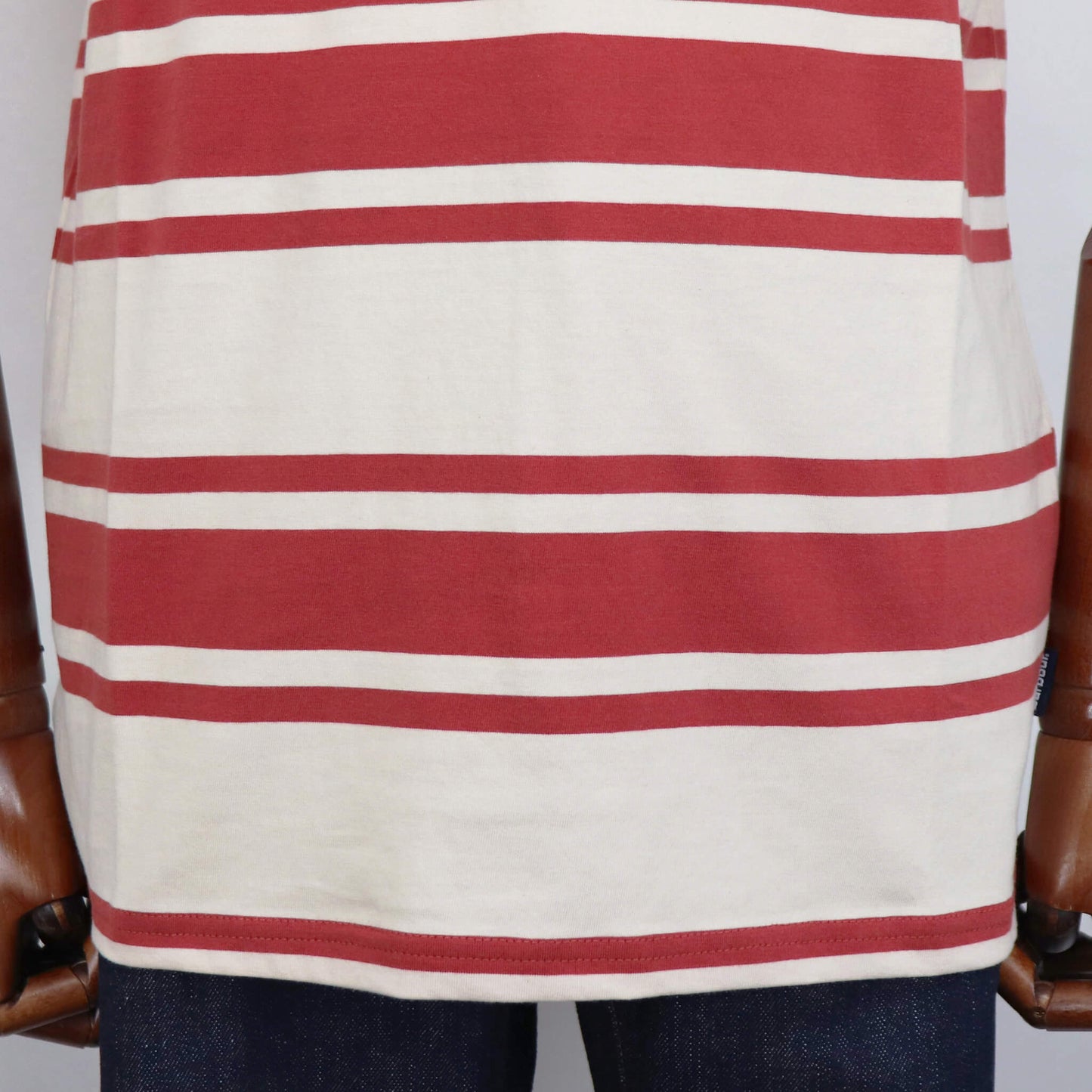Barbour（バブアー）ボーダー Tシャツ【オフホワイト×レッド】国内正規品
