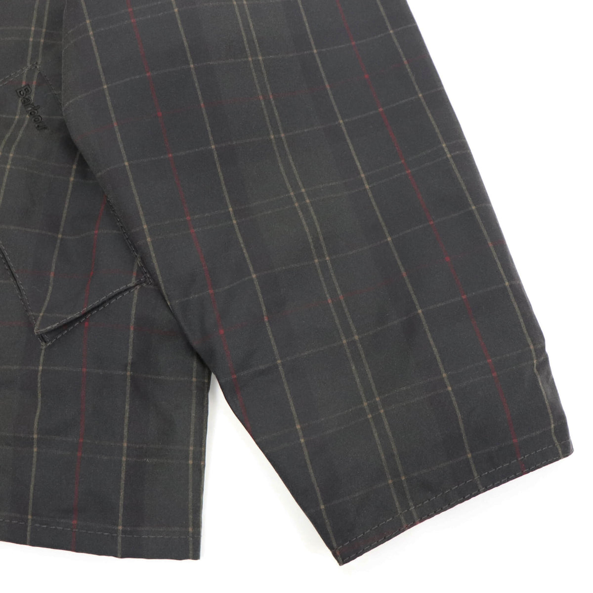 Barbour（バブアー）Tartan Transport Wax Jacket【オリーブ】国内正規品