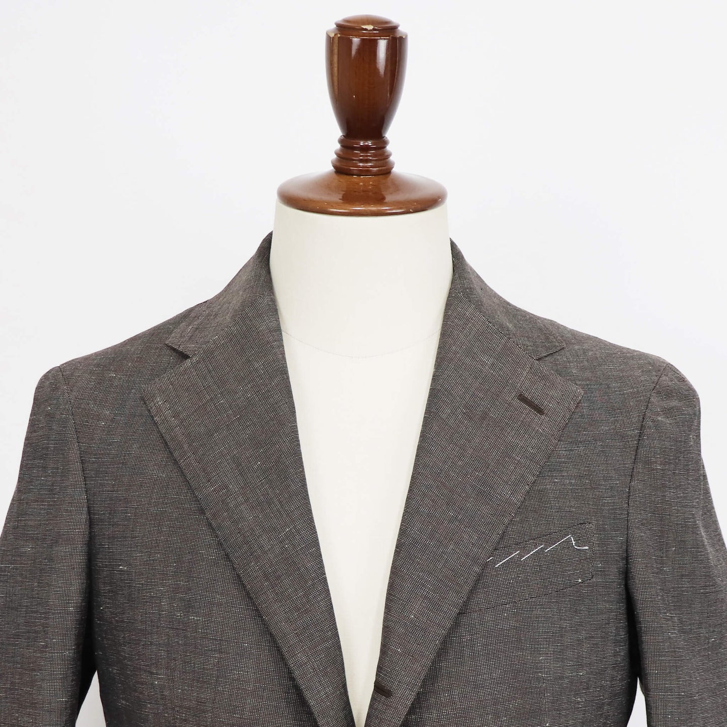 TITO ALLEGRETTO（ティト アレグレット）シングル ジャケット ウールリネン ジャケット【ブラウン】国内正規品