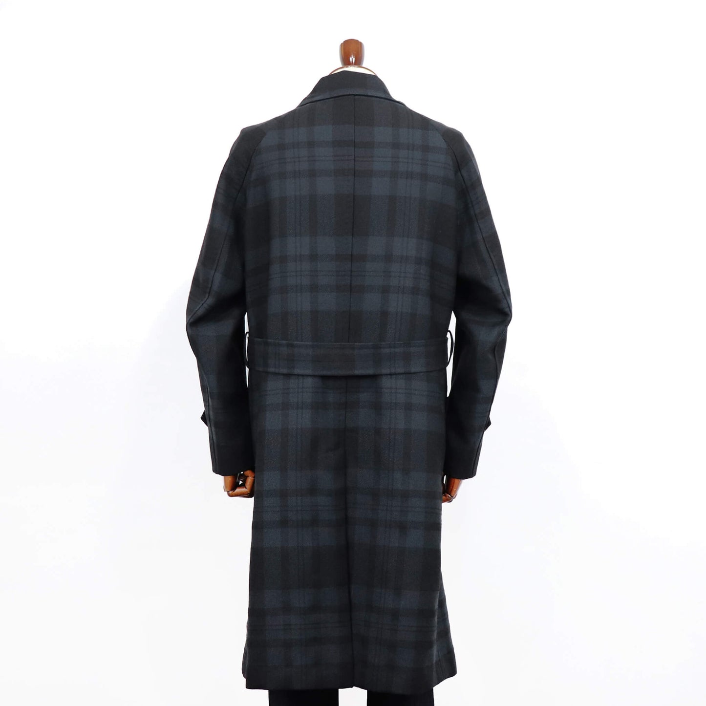 TITO ALLEGRETTO（ティト アレグレット）ベルテッド ダブル タータンチェック【ブラック系】国内正規品