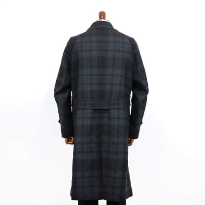 TITO ALLEGRETTO（ティト アレグレット）ベルテッド ダブル タータンチェック【ブラック系】国内正規品