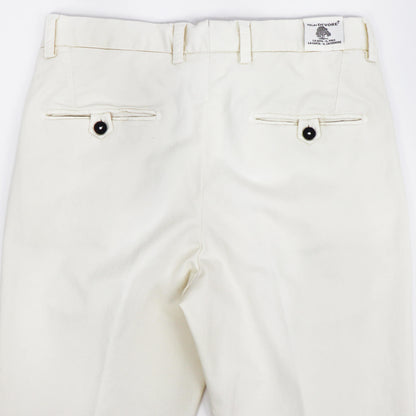 DEVORE（デヴォレ）コットンストレッチパンツ【オフホワイト】国内正規品