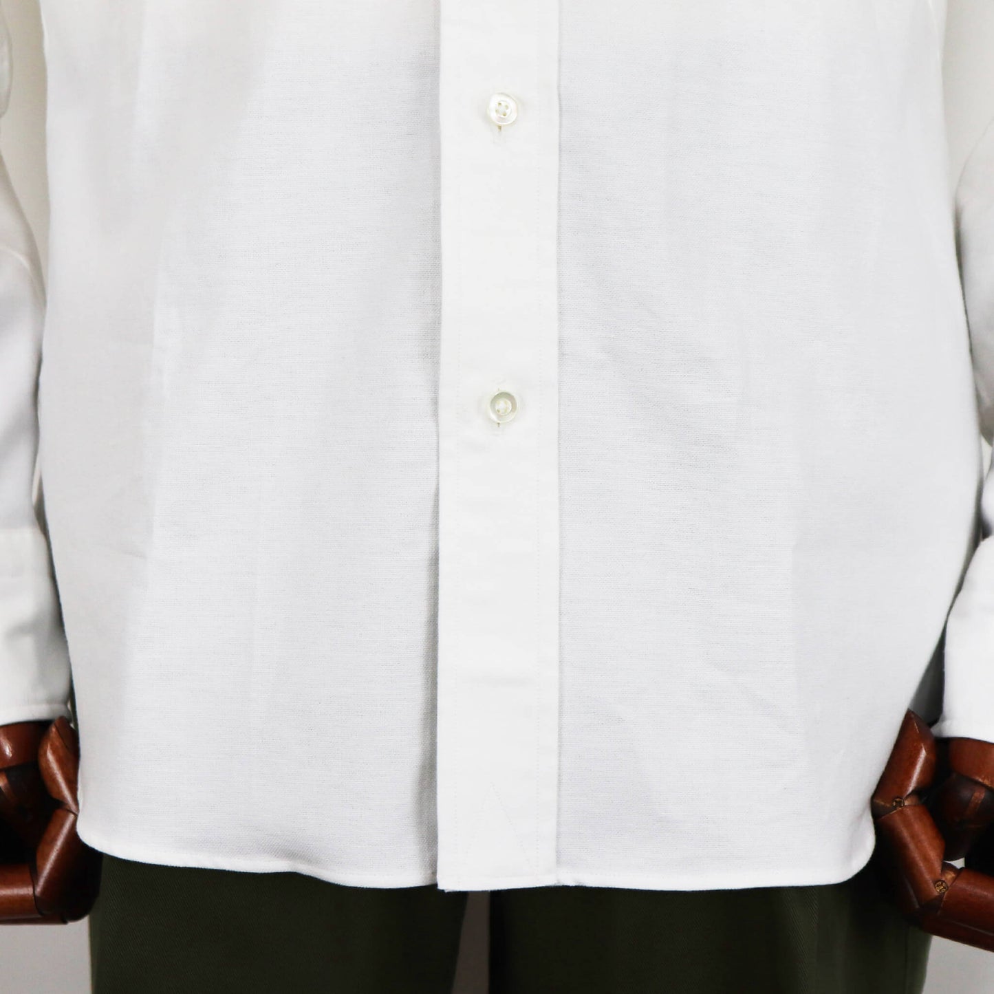 Giotto（ジオット）オックスフォード ボタンダウン シャツ【ホワイト】国内正規品