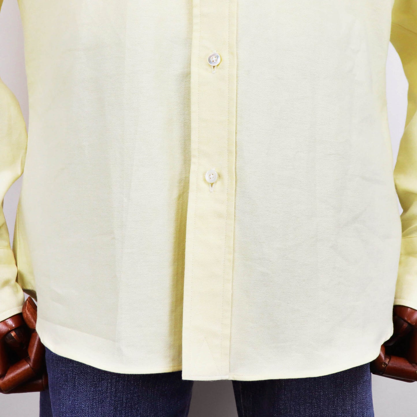 Giotto（ジオット）オックスフォード ボタンダウン シャツ【イエロー】国内正規品