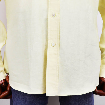 Giotto（ジオット）オックスフォード ボタンダウン シャツ【イエロー】国内正規品