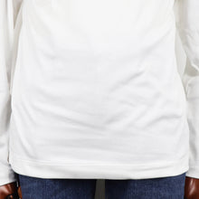 画像をギャラリービューアに読み込む, RIVORA（リヴォラ）スビンコットン クルーネック ロングスリーブTシャツ【ホワイト】国内正規品
