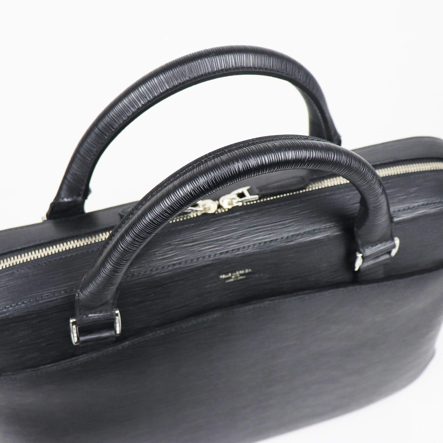 PELLE MORBIDA（ペッレ モルビダ）Capitano ブリーフバッグ【ブラック】国内正規品