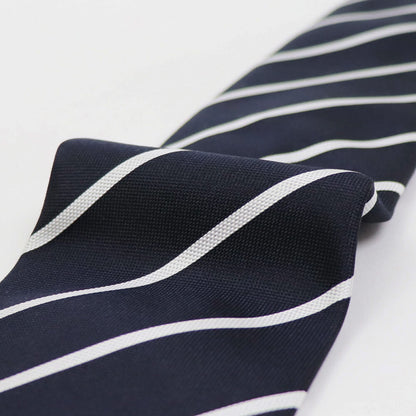 THE SOLE（ザソール）レジメンタル シルクタイ【ネイビー】国内正規品